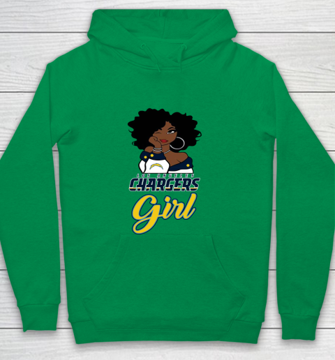 Los Angeles Chargers Girl NFL Youth Hoodie 6