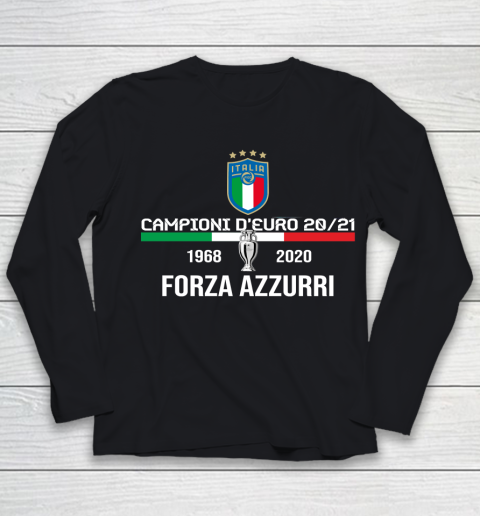 Italy Jersey Soccer Football 2021 Italian Italia Euro Youth Long Sleeve