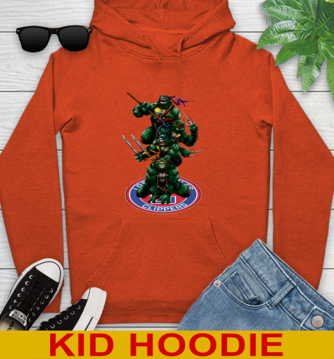 NBA Basketball LA Clippers Teenage Mutant Ninja Turtles Shirt Youth Hoodie 5
