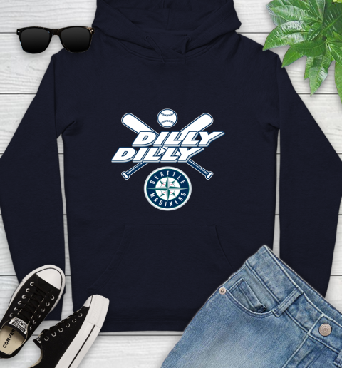 MLB Seattle Mariners Dilly Dilly Baseball Sports Youth Hoodie 4