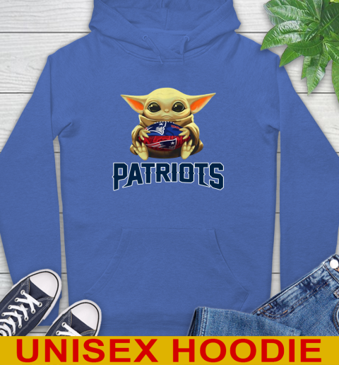NFL Football New England Patriots Baby Yoda Star Wars Shirt Hoodie 9