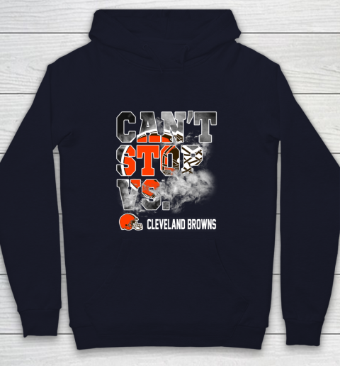 NFL Cleveland Browns Can't Stop Vs Youth Hoodie 2