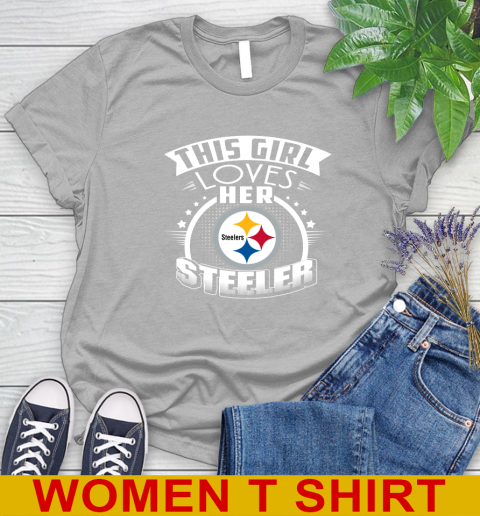 Pittsburgh Steelers NFL Football This Girl Loves Her Team 89