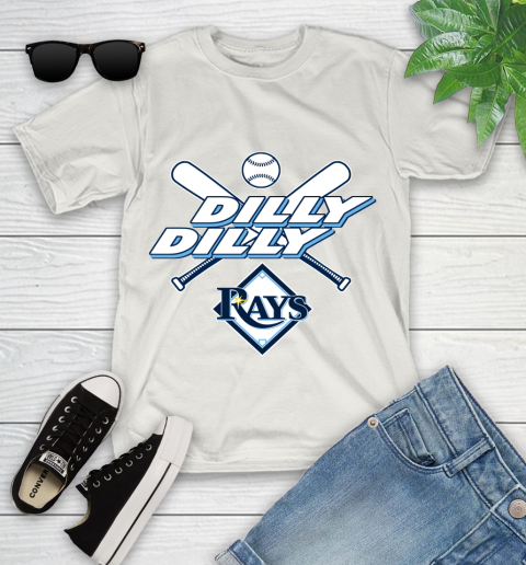MLB Tampa Bay Rays Dilly Dilly Baseball Sports Youth T-Shirt 12