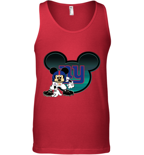 NFL New York Giants Mickey Mouse Disney Football T Shirt zXyVnVEqEZl unisex tank 17 95 151514 front red