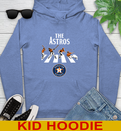 MLB Baseball Houston Astros The Beatles Rock Band Shirt Youth Hoodie 12