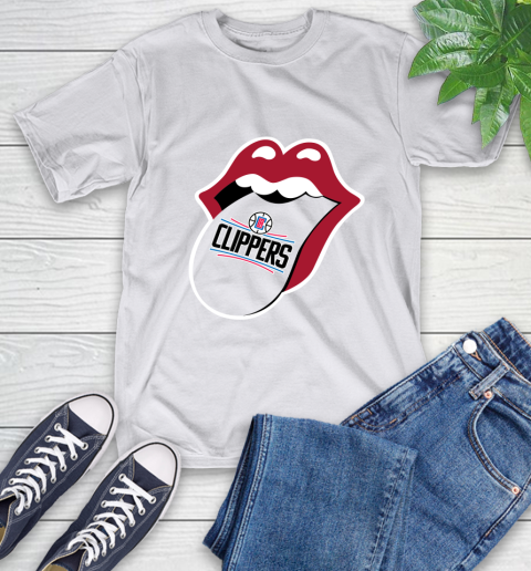 LA Clippers NBA Basketball Lips I Root For My Team Adoring Fan 12