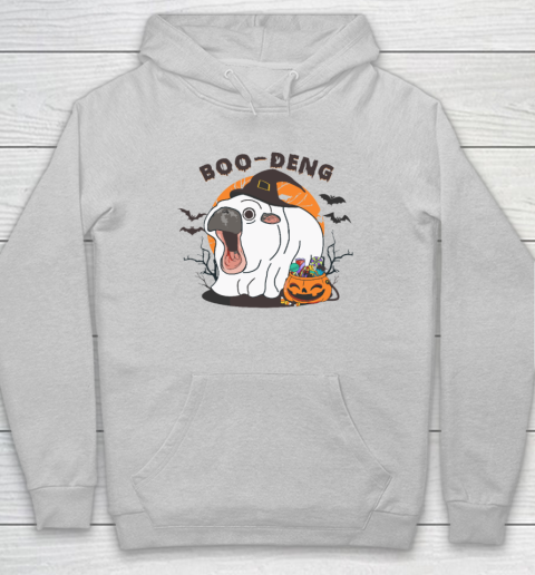 Funny Moo Deng Pumpkin Halloween Costumes Pygmy Hippopotamus Hoodie 4