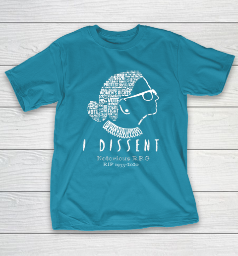 Notorious RBG 1833  2020 R.I.P Ruth Bader Ginsburg I Dissent T-Shirt 7