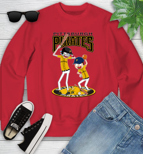MLB Pittsburgh Pirates Rick And Morty Baseball 123