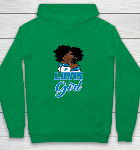 Detroit Lions Girl NFL Youth Hoodie 6