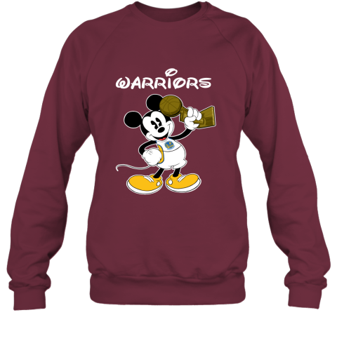 Mickey Golden State Warriors Sweatshirt
