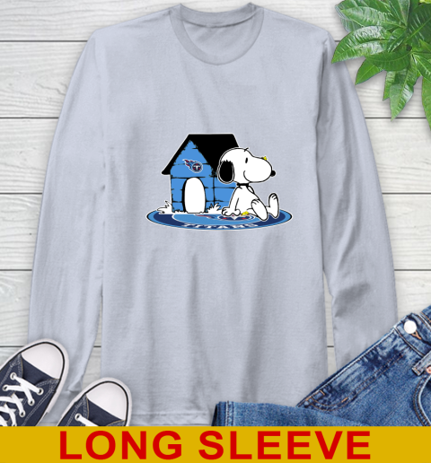 NFL Football Tennessee Titans Snoopy The Peanuts Movie Shirt Long Sleeve T-Shirt 6