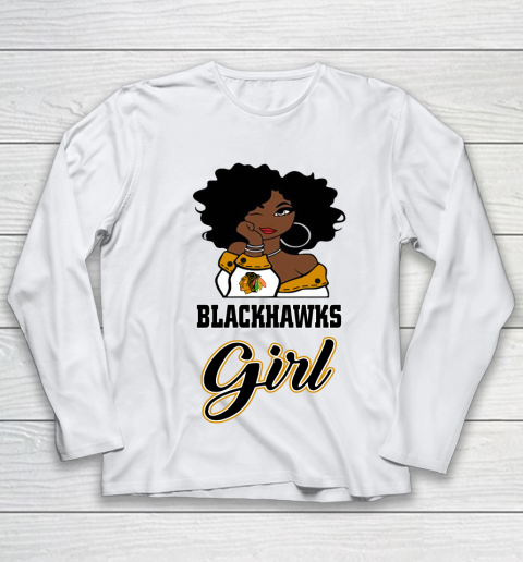 Chicago Blackhawks Girl NHL Youth Long Sleeve - Image 3