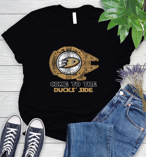 NHL Come To The Anaheim Ducks Wars Hockey Sports Women's T-Shirt