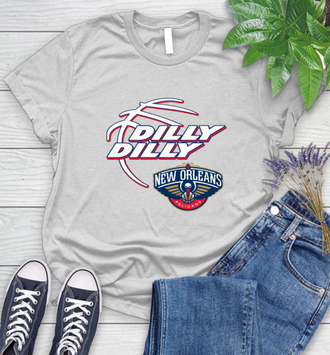 NBA New Orleans Pelicans Dilly Dilly Basketball Sports Women's T-Shirt