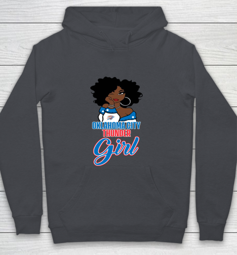 Oklahoma City Thunder Girl NBA Youth Hoodie 7