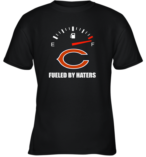 Fueled By Haters Maximum Fuel Chicago Bears Youth T-Shirt