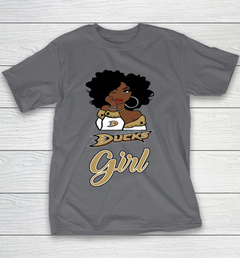 Anaheim Ducks Girl NHL Youth T-Shirt 8