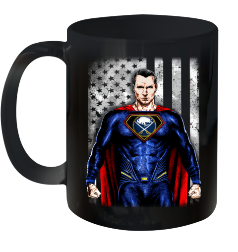 NHL Hockey Buffalo Sabres Superman DC Shirt Ceramic Mug 11oz