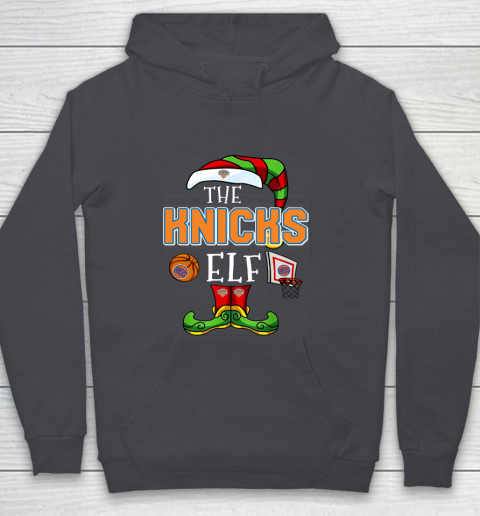 New York Knicks Christmas ELF Funny NBA Youth Hoodie 5