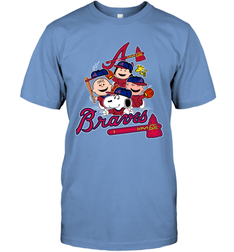 Funny charlie Brown And Snoopy Baseball Atlanta Braves shirt