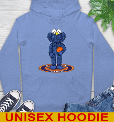 NBA Basketball Phoenix Suns Kaws Bff Blue Figure Shirt Hoodie 11