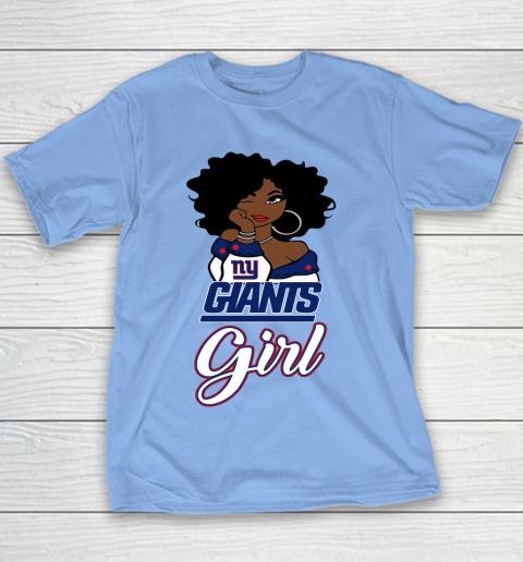 New York Giants Girl NFL Youth T-Shirt 10