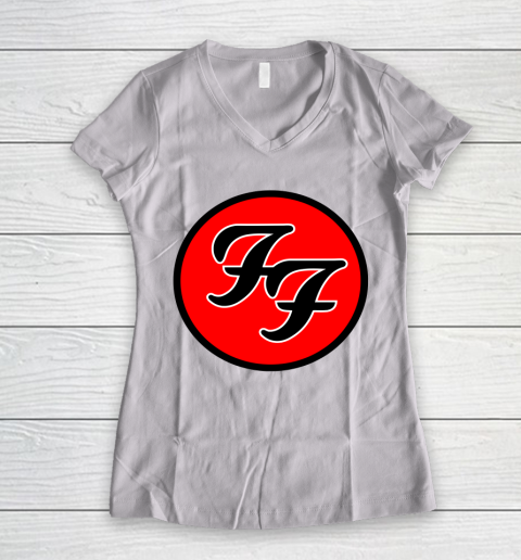 Foo Fighters Women's V-Neck T-Shirt
