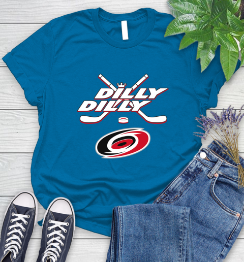 NHL Carolina Hurricanes Dilly Dilly Hockey Sports Women's T-Shirt 7