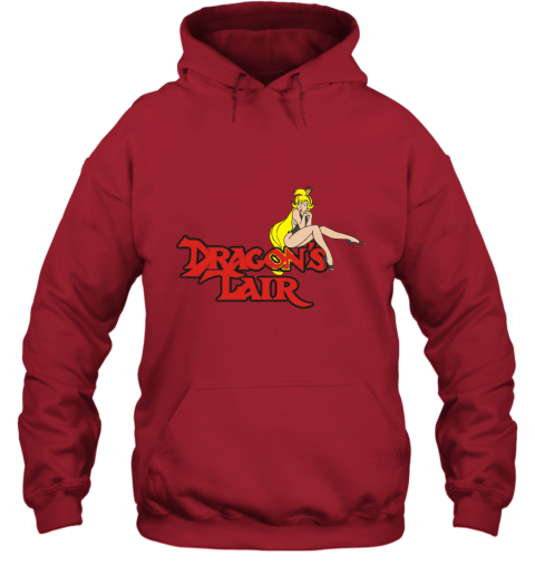 mjeu dragons lair daphne baseball shirts hoodie 23 front red