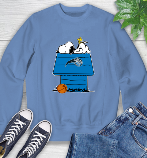 Orlando Magic NBA Basketball Snoopy Woodstock The Peanuts Movie Sweatshirt 11