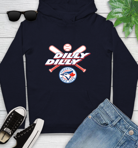 MLB Toronto Blue Jays Dilly Dilly Baseball Sports Youth Hoodie 4
