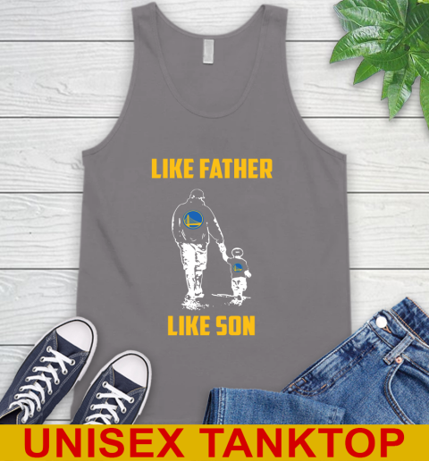 Golden State Warriors NBA Basketball Like Father Like Son Sports Tank Top 6