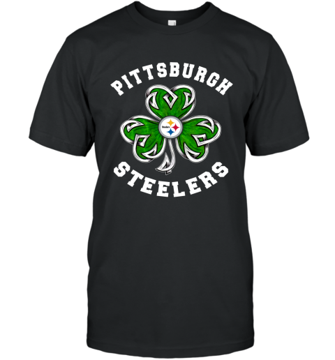 NFL Pittsburgh Steelers Three Leaf Clover St Patrick's Day Football Sports