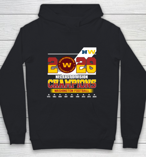 2020 NFC East Division Champions Washington Football Team Youth Hoodie