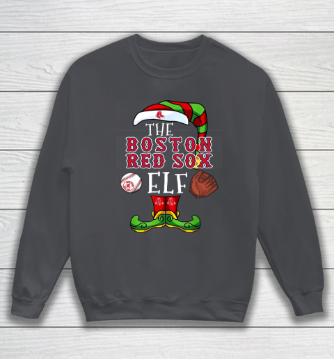 Boston Red Sox Christmas ELF Funny MLB Sweatshirt 4