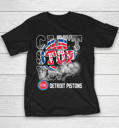 NBA Detroit Pistons Basketball Can't Stop Vs Youth T-Shirt