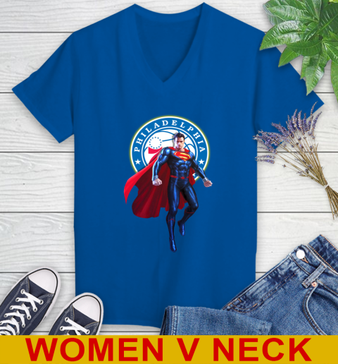 NBA Awesome Superman Basketball Sports Philadelphia 76ers 87