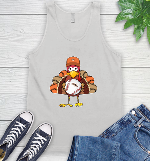San Francisco Giants Turkey thanksgiving Tank Top