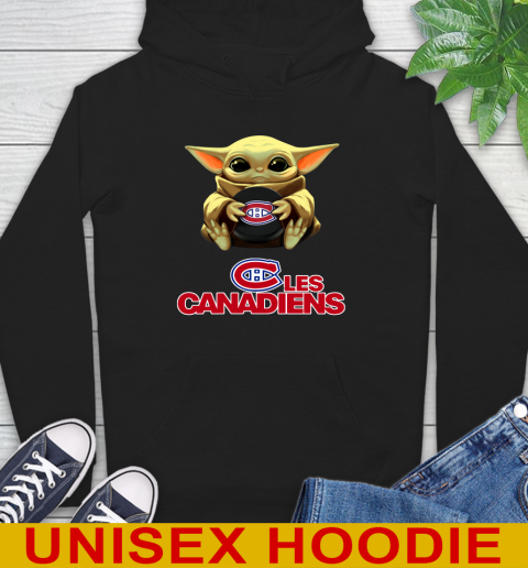 NHL Hockey Montreal Canadiens Star Wars Baby Yoda Shirt 14