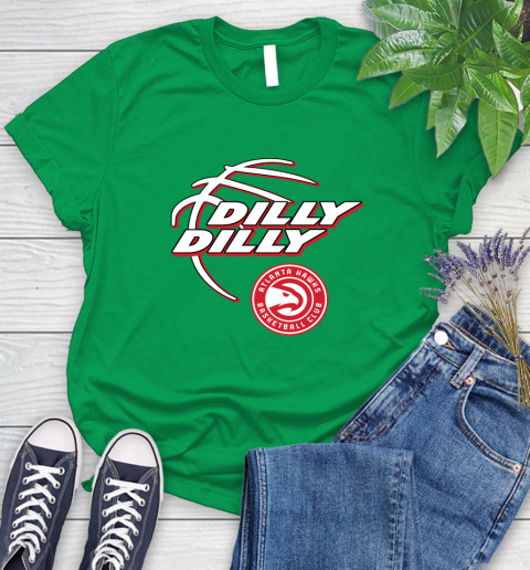 NBA Atlanta Hawks Dilly Dilly Basketball Sports Women's T-Shirt 6
