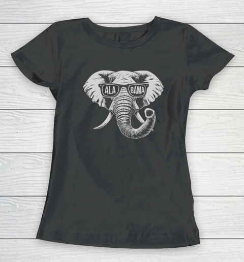 Vintage State Of Alabama Elephant Lovers Women's T-Shirt