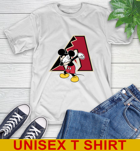 Arizona Diamondbacks MLB Baseball Dabbing Mickey Disney Sports T-Shirt