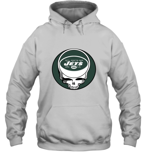 NFL Team New York Jets x Grateful Dead Logo Band Hoodie