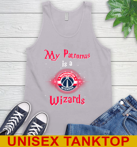 NBA Basketball Harry Potter My Patronus Is A Washington Wizards Tank Top 3