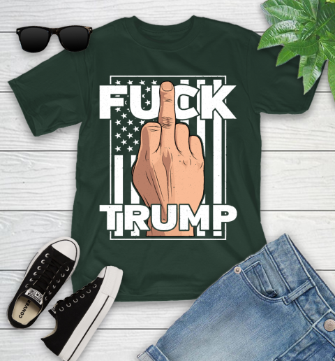 Fuck Trump Middle Finger Anti Republican T Shirt 97