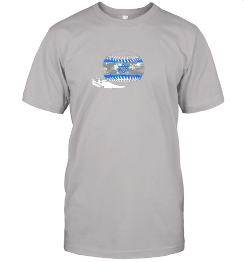 mlkw vintage baseball israel flag shirt israelis pride jersey t shirt 60 front ash