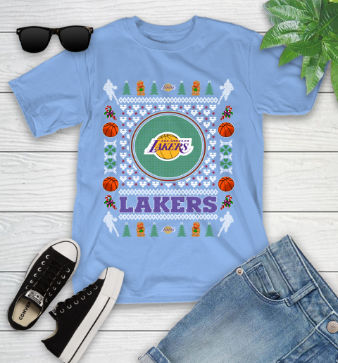 Los Angeles Lakers Merry Christmas NBA Basketball Loyal Fan Ugly Shirt 114