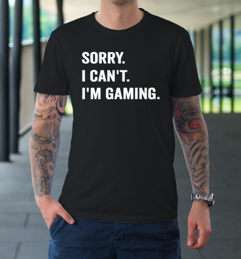 I'm Gaming Video Games Funny Gamer T-Shirt